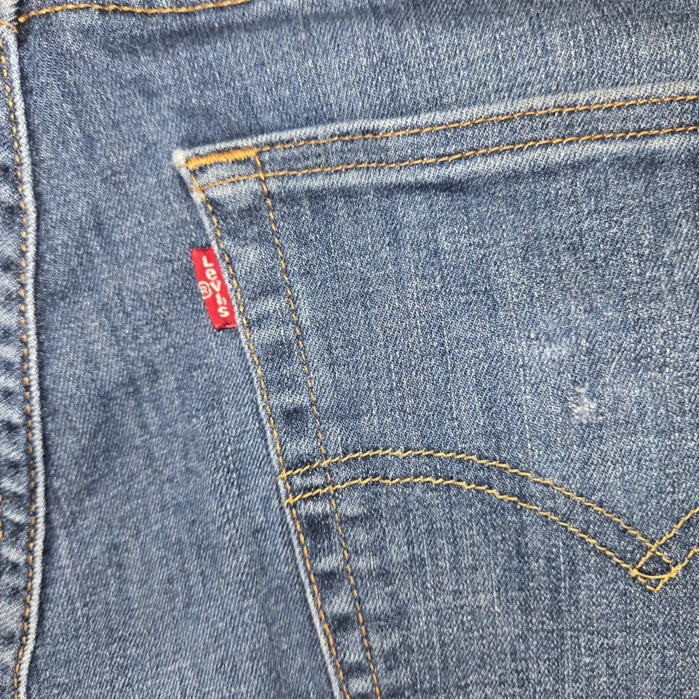 Levis 512 Slim Taper Blue Denim Jeans Mens W36 L28 Medium Wash
